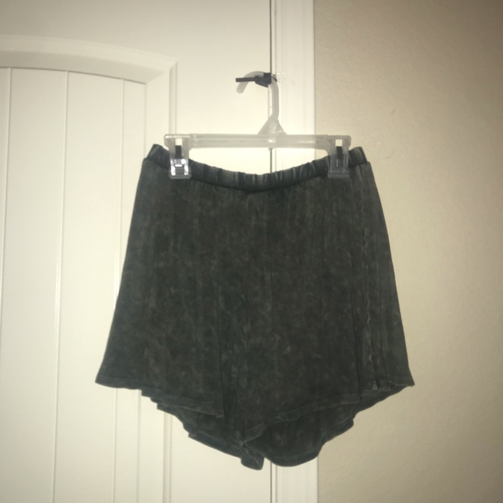 Green shorts